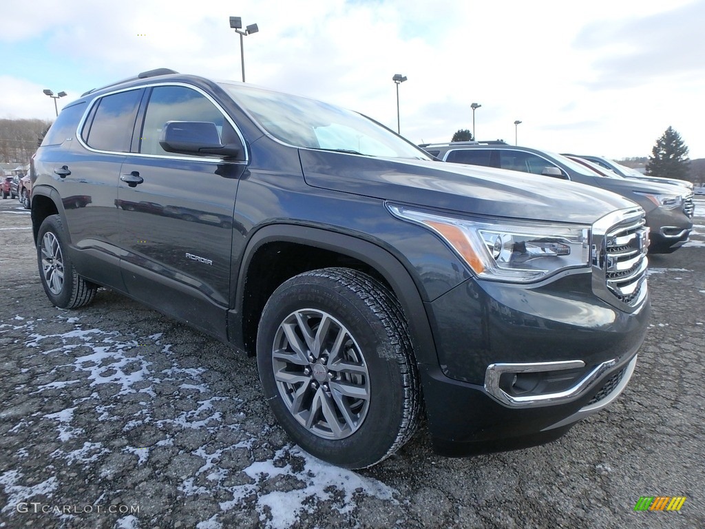 Dark Sky Metallic 2019 GMC Acadia SLE AWD Exterior Photo #131469702