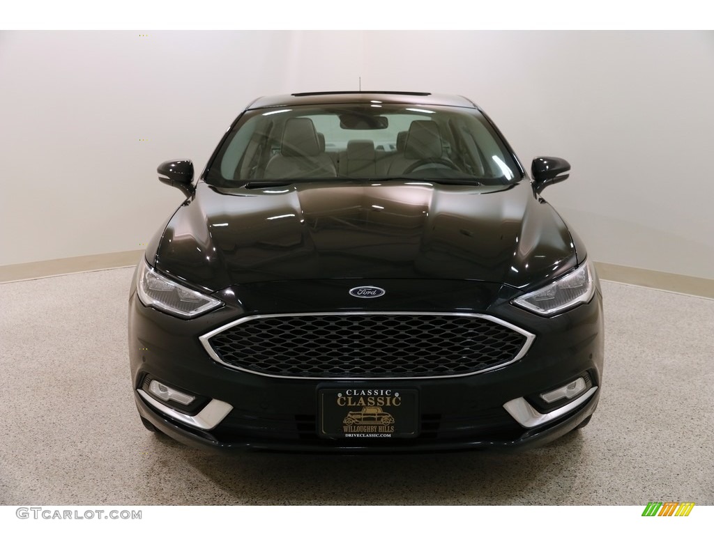 2017 Fusion Platinum - Shadow Black / Medium Soft Ceramic photo #2