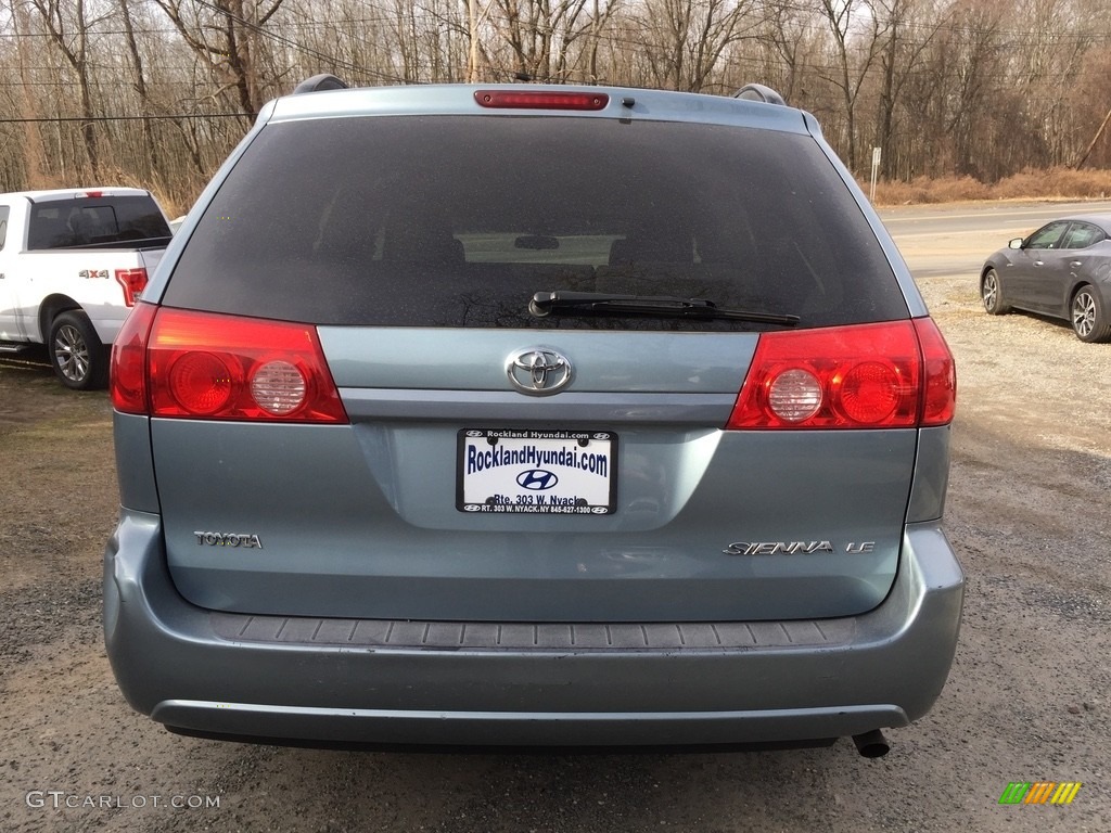 2009 Sienna LE - Blue Mirage Metallic / Stone photo #5