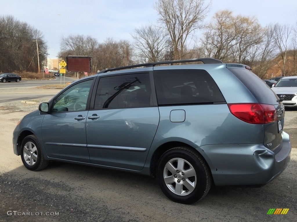2009 Sienna LE - Blue Mirage Metallic / Stone photo #6