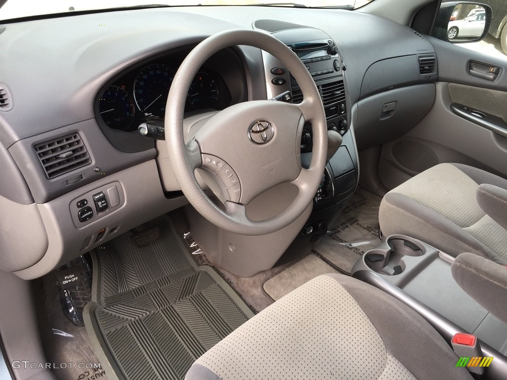 2009 Sienna LE - Blue Mirage Metallic / Stone photo #9