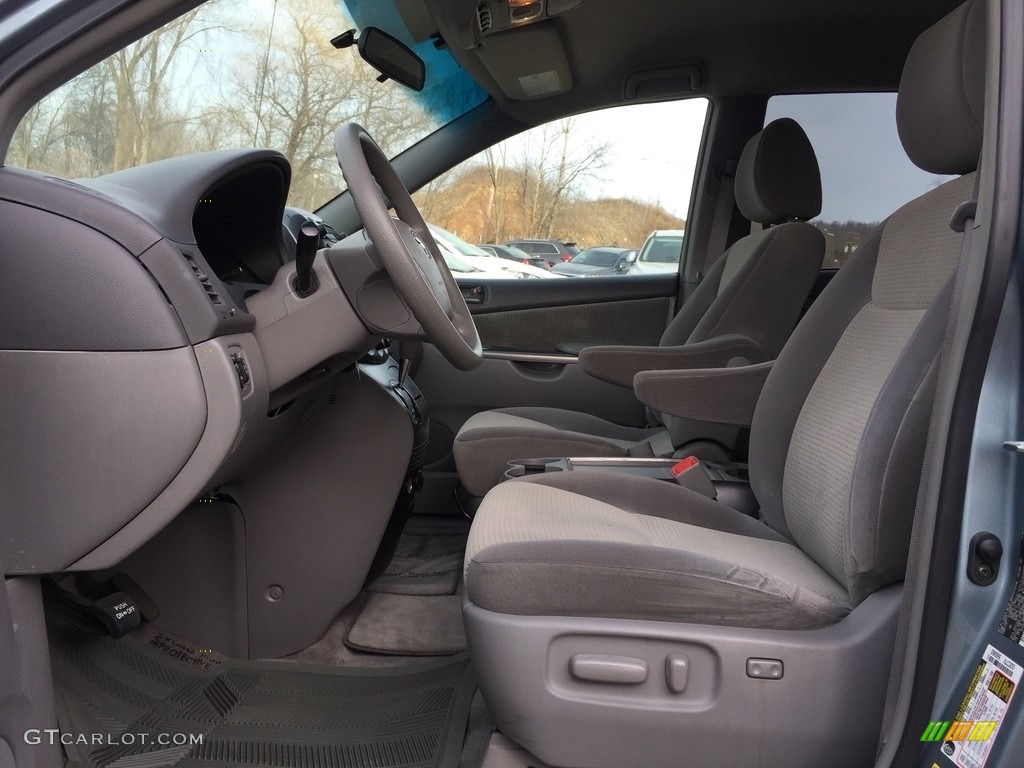 2009 Sienna LE - Blue Mirage Metallic / Stone photo #10
