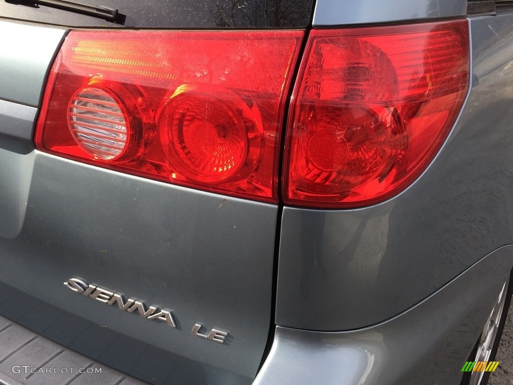 2009 Sienna LE - Blue Mirage Metallic / Stone photo #19