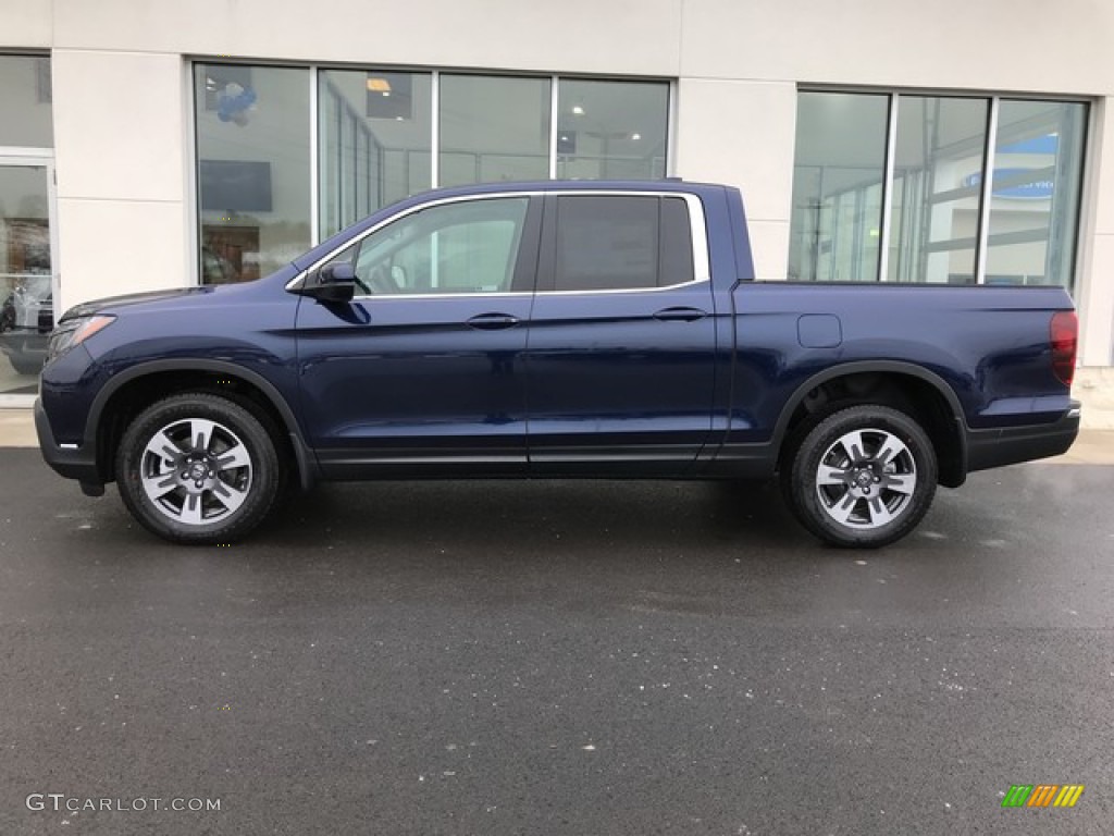 Obsidian Blue Pearl 2019 Honda Ridgeline RTL AWD Exterior Photo #131472648