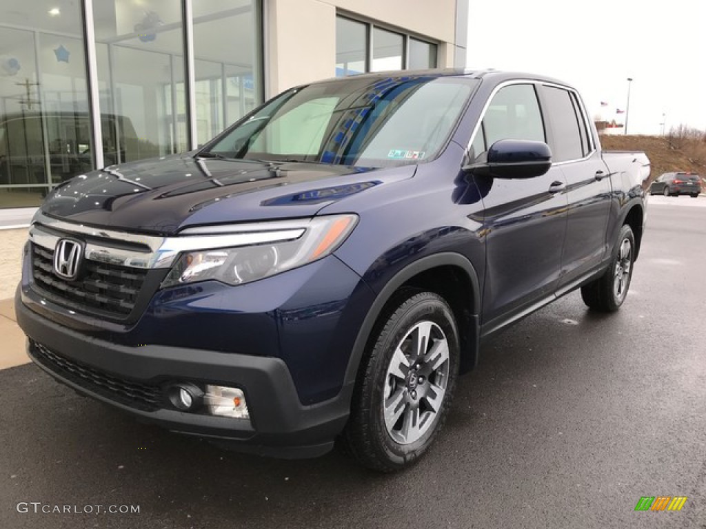 Obsidian Blue Pearl 2019 Honda Ridgeline RTL AWD Exterior Photo #131472657