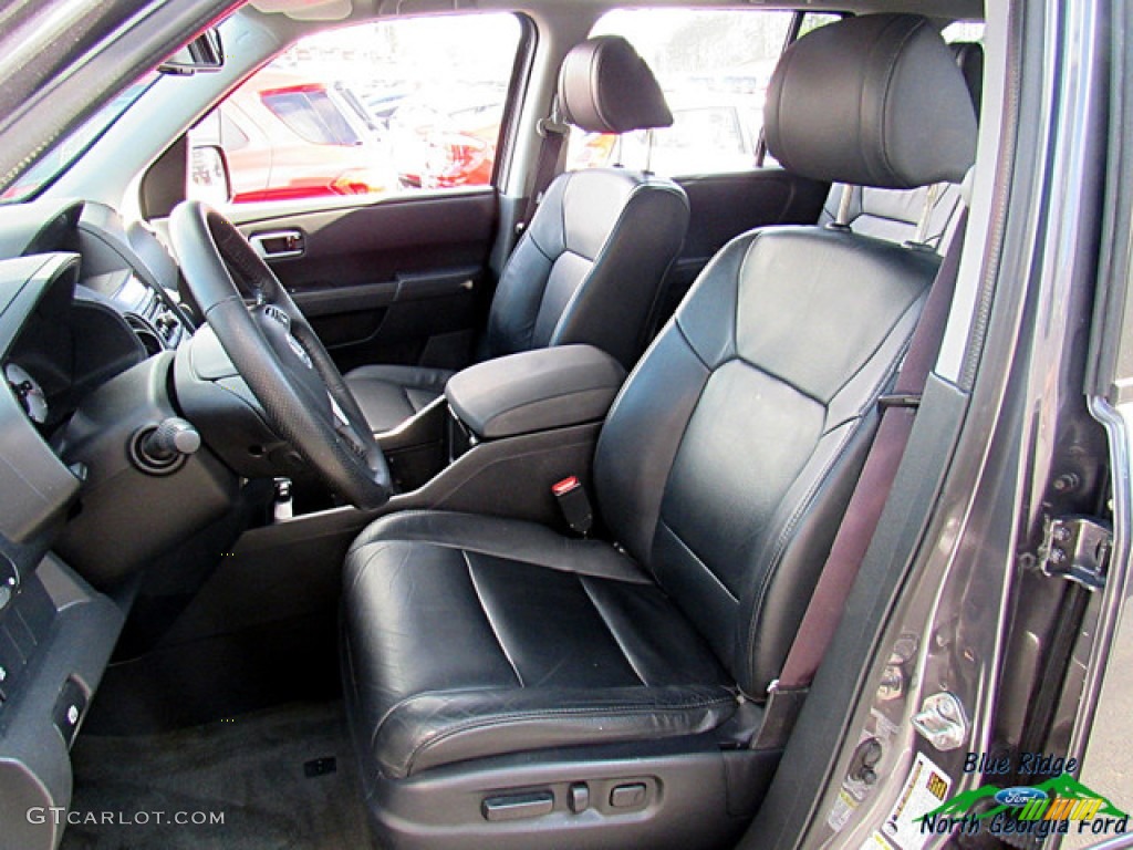 2015 Pilot EX-L 4WD - Modern Steel Metallic / Black photo #10