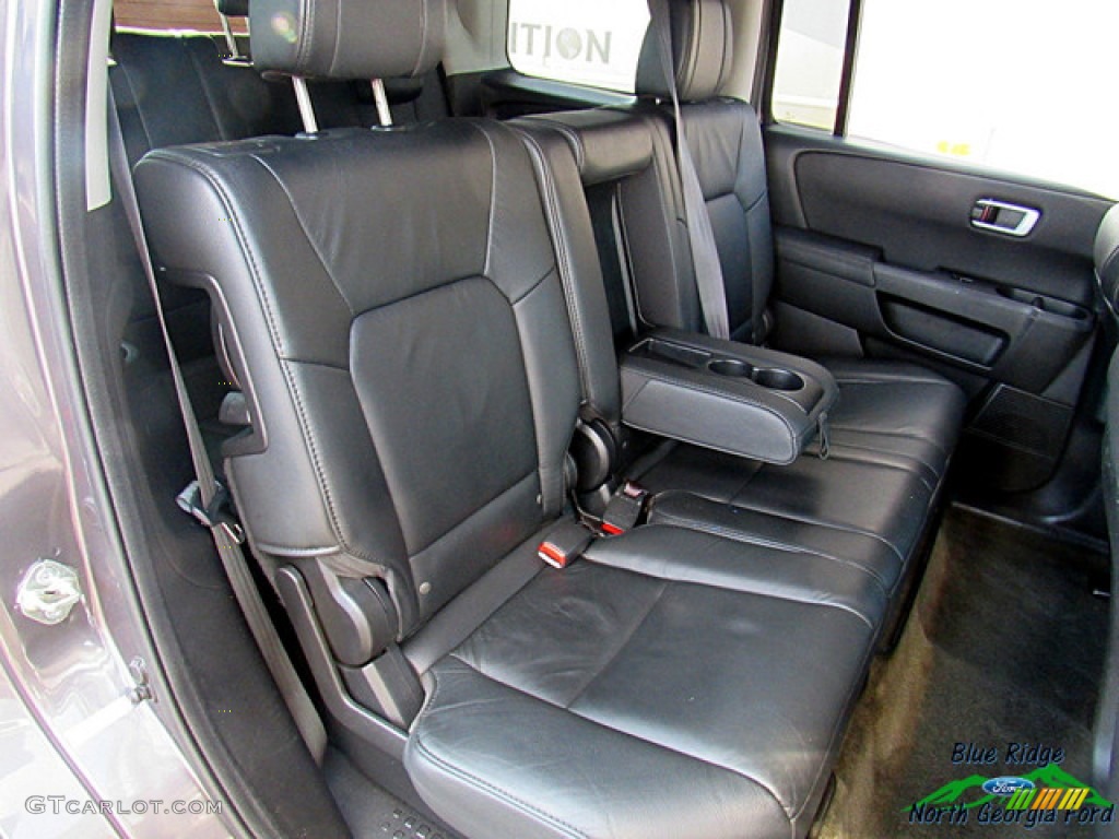 2015 Pilot EX-L 4WD - Modern Steel Metallic / Black photo #12