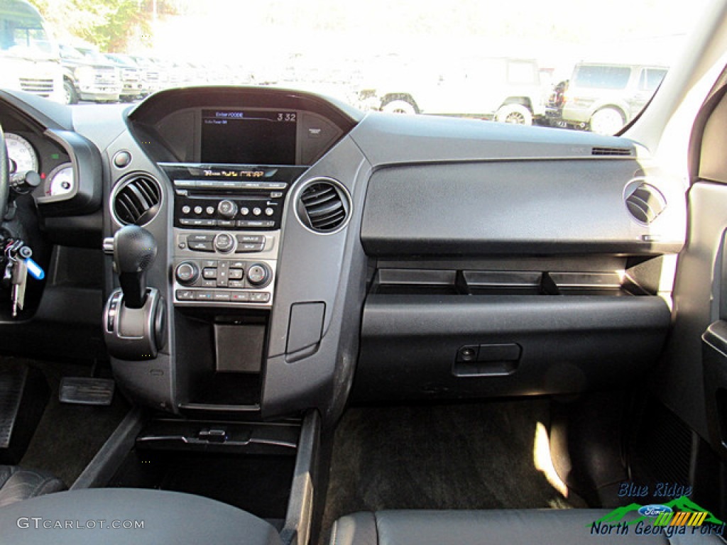 2015 Pilot EX-L 4WD - Modern Steel Metallic / Black photo #17