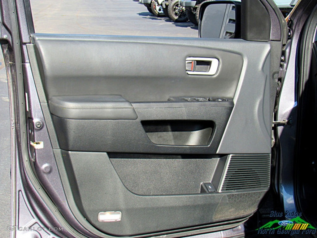 2015 Pilot EX-L 4WD - Modern Steel Metallic / Black photo #23