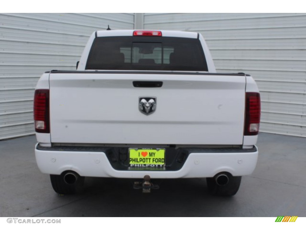 2014 1500 Sport Crew Cab - Bright White / Black photo #8