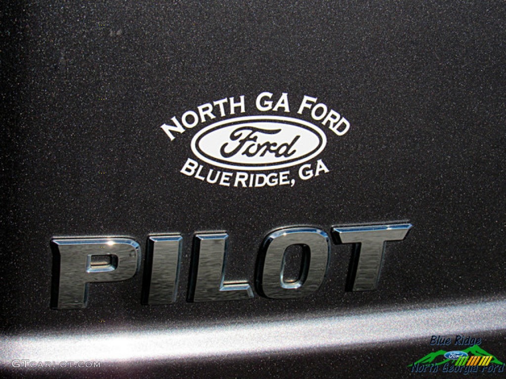 2015 Pilot EX-L 4WD - Modern Steel Metallic / Black photo #31