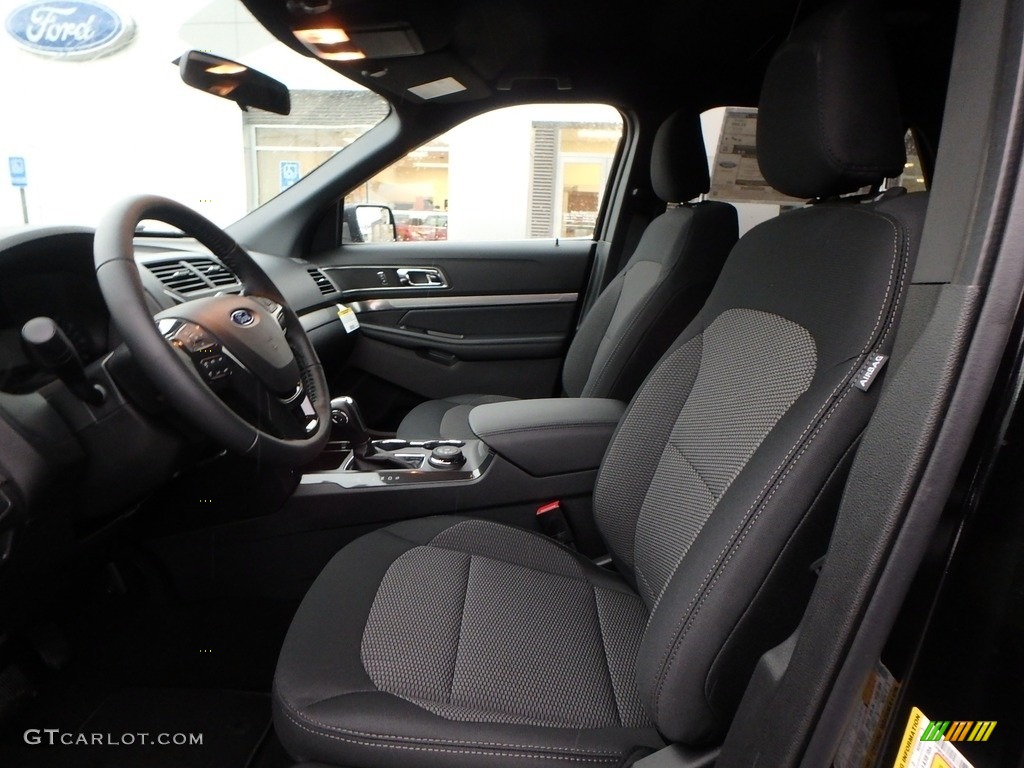 2019 Explorer XLT 4WD - Agate Black / Medium Black photo #10