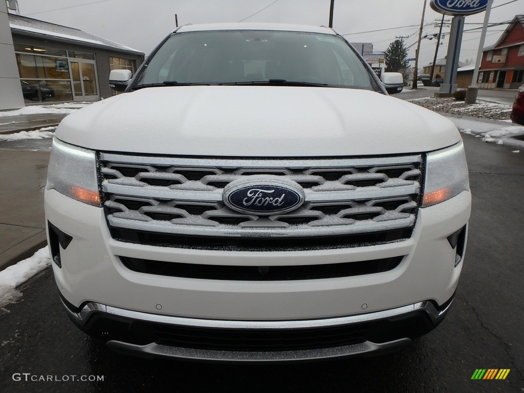 2019 Explorer Limited 4WD - White Platinum / Medium Black photo #2