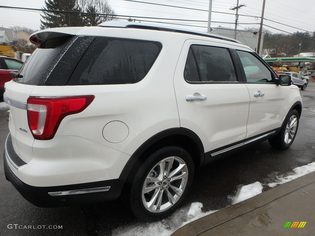 2019 Explorer Limited 4WD - White Platinum / Medium Black photo #5