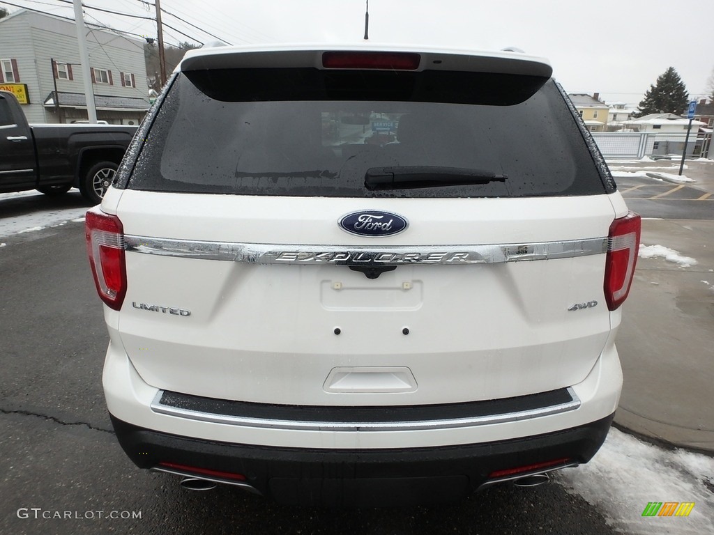 2019 Explorer Limited 4WD - White Platinum / Medium Black photo #6