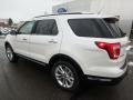 2019 White Platinum Ford Explorer Limited 4WD  photo #8