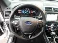 2019 Ford Explorer Medium Black Interior Steering Wheel Photo