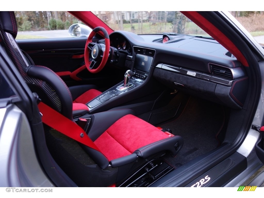 Black w/Red Alcantara Interior 2018 Porsche 911 GT2 RS Photo #131477043