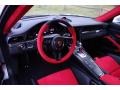 Black w/Red Alcantara Steering Wheel Photo for 2018 Porsche 911 #131477235