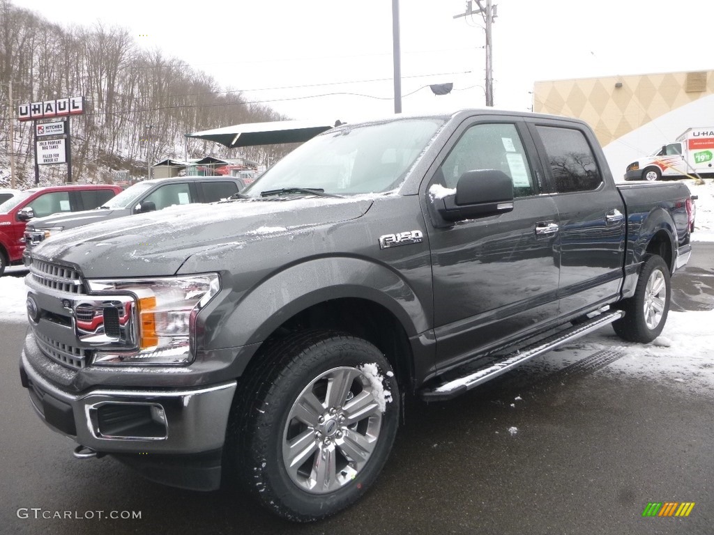 2019 F150 XLT SuperCrew 4x4 - Magnetic / Earth Gray photo #2