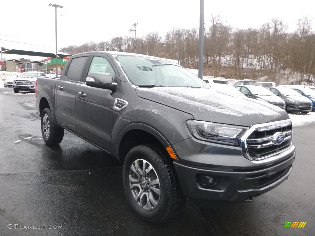 Magnetic Metallic 2019 Ford Ranger Lariat SuperCrew 4x4 Exterior Photo #131478462
