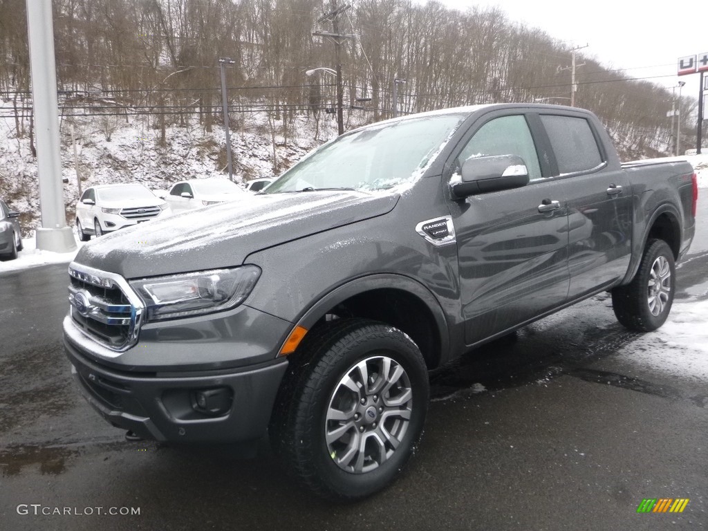 Magnetic Metallic 2019 Ford Ranger Lariat SuperCrew 4x4 Exterior Photo #131478486