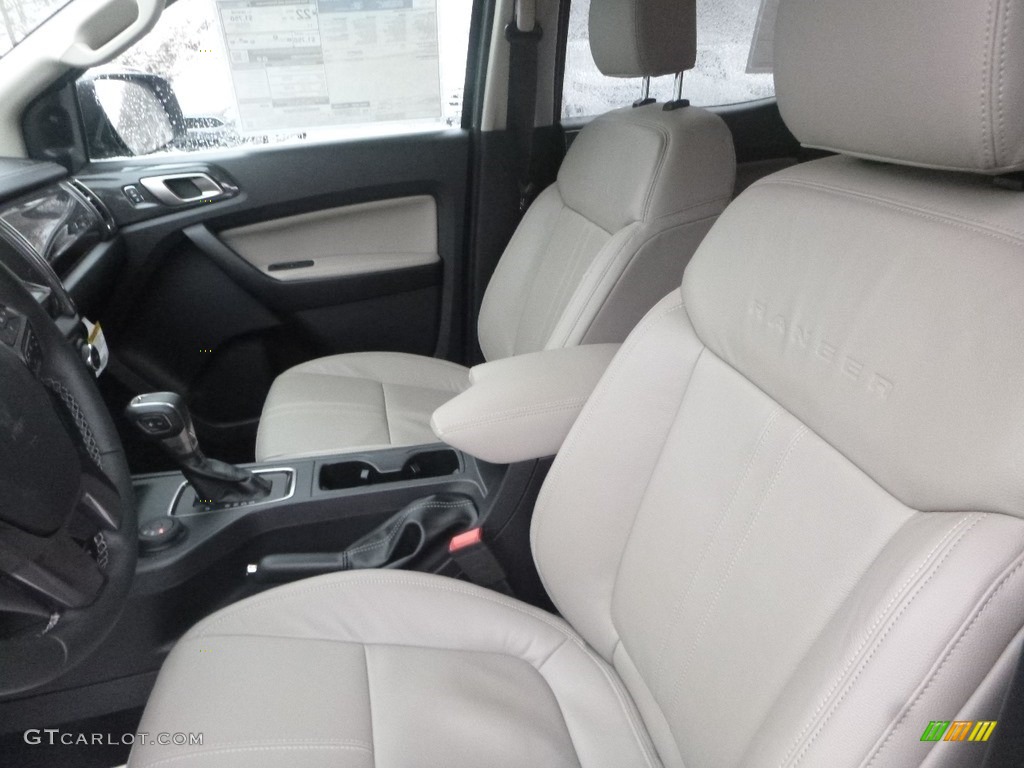 Medium Stone Interior 2019 Ford Ranger Lariat Supercrew 4x4