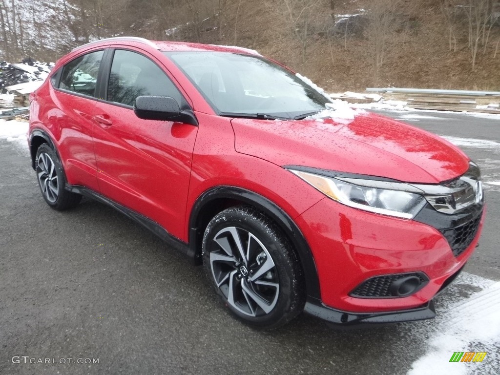 2019 HR-V Sport AWD - Milano Red / Black photo #7