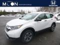 2019 Platinum White Pearl Honda CR-V LX AWD  photo #1