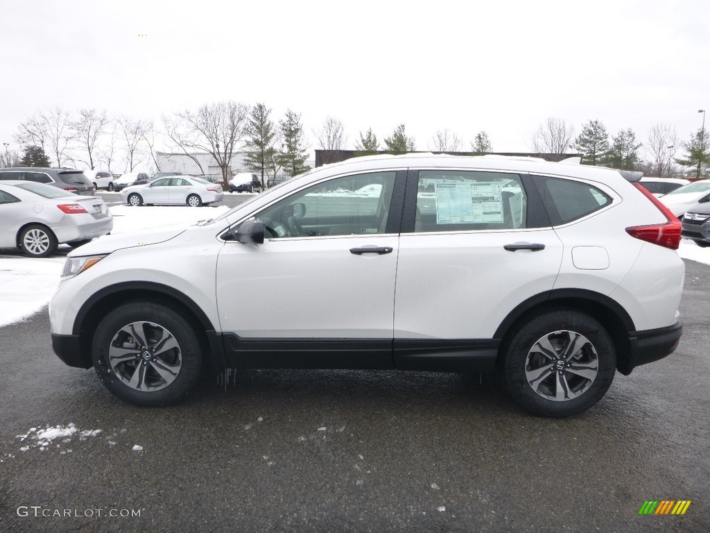2019 CR-V LX AWD - Platinum White Pearl / Black photo #3