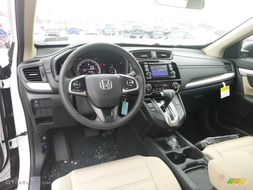 2019 CR-V LX AWD - Platinum White Pearl / Black photo #11