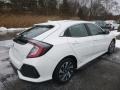 White Orchid Pearl - Civic LX Hatchback Photo No. 5