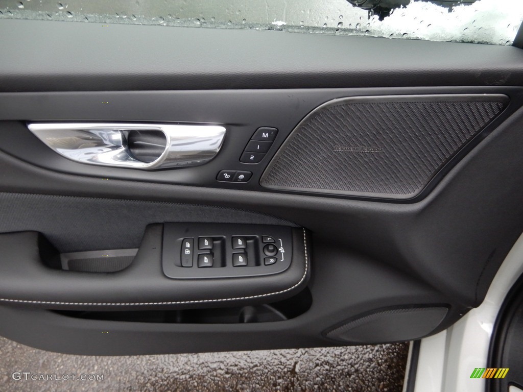 2019 Volvo S60 T6 AWD R Design Charcoal Door Panel Photo #131481441