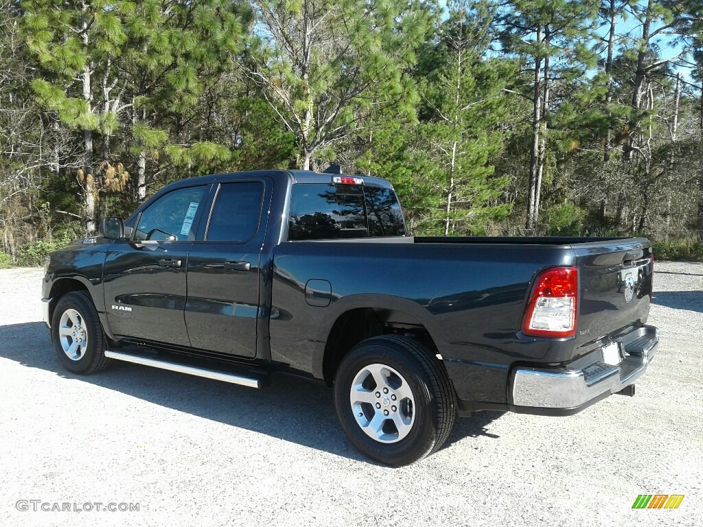 2019 1500 Tradesman Quad Cab - Maximum Steel Metallic / Black photo #3