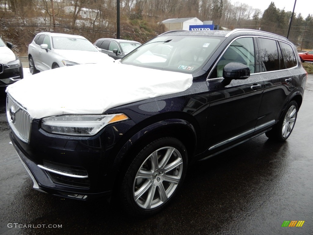 2019 XC90 T6 AWD Inscription - Magic Blue Metallic / Blonde photo #4