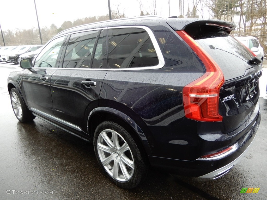 2019 XC90 T6 AWD Inscription - Magic Blue Metallic / Blonde photo #5