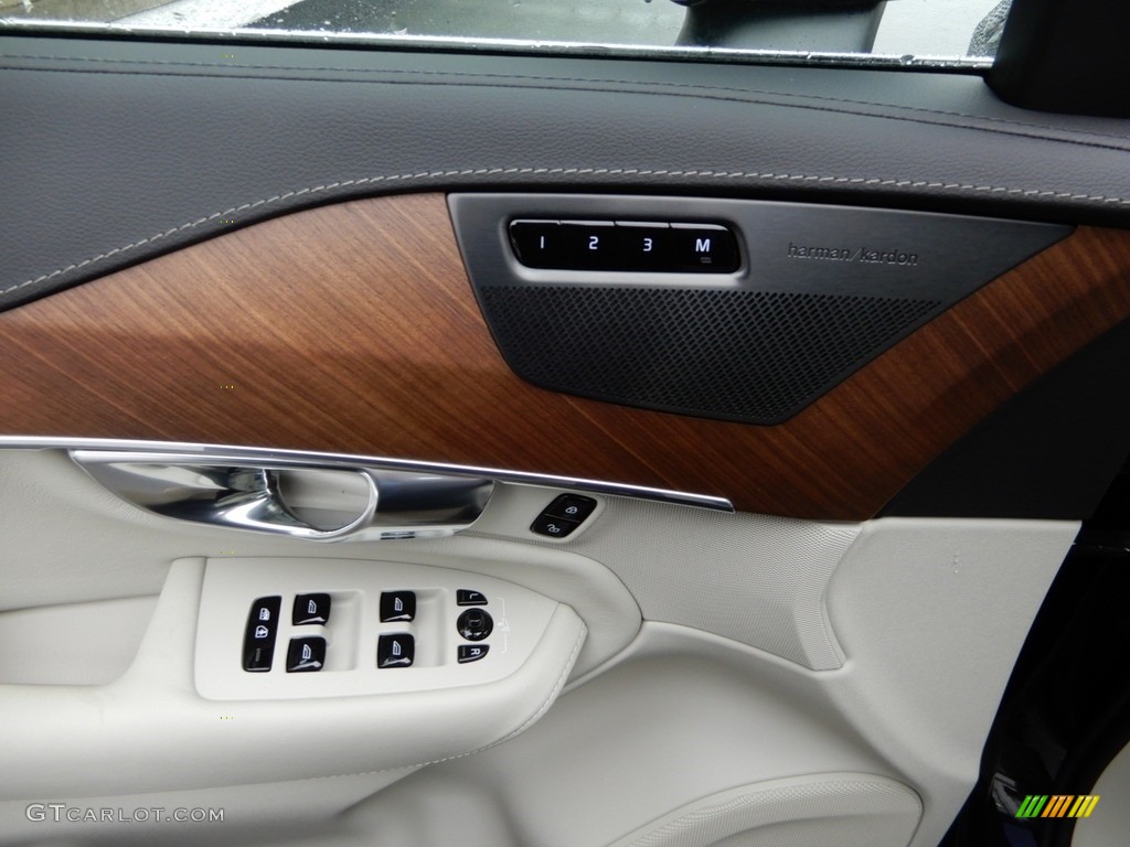 2019 Volvo XC90 T6 AWD Inscription Blonde Door Panel Photo #131481843