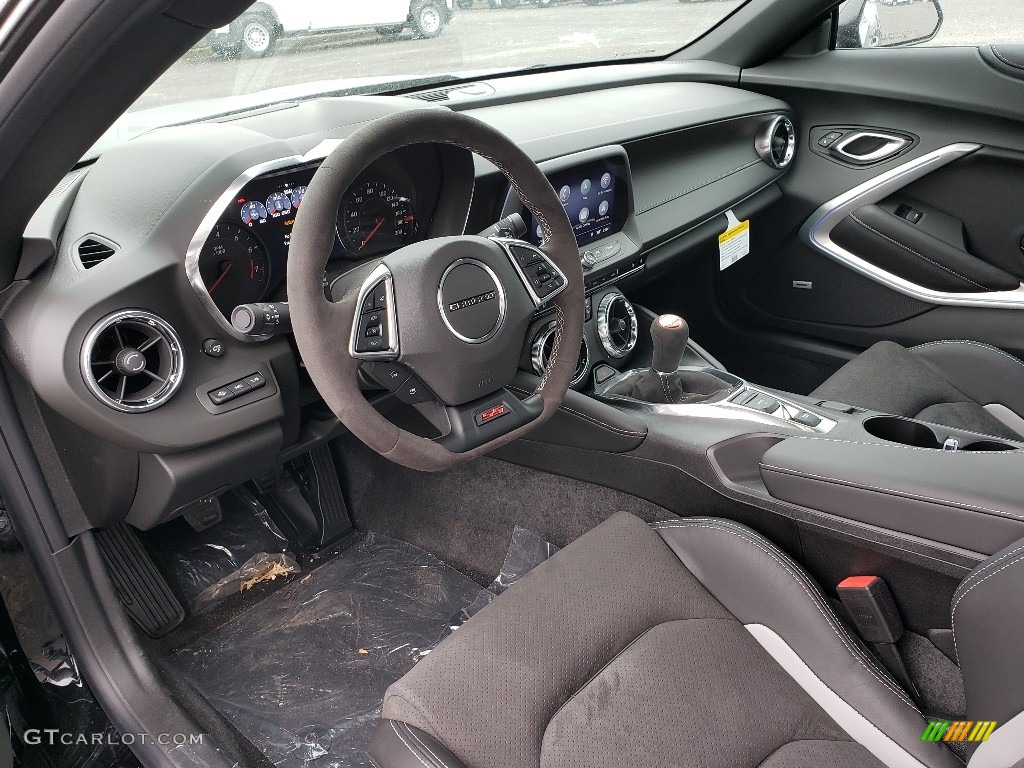 Jet Black Interior 2019 Chevrolet Camaro SS Coupe Photo #131482488
