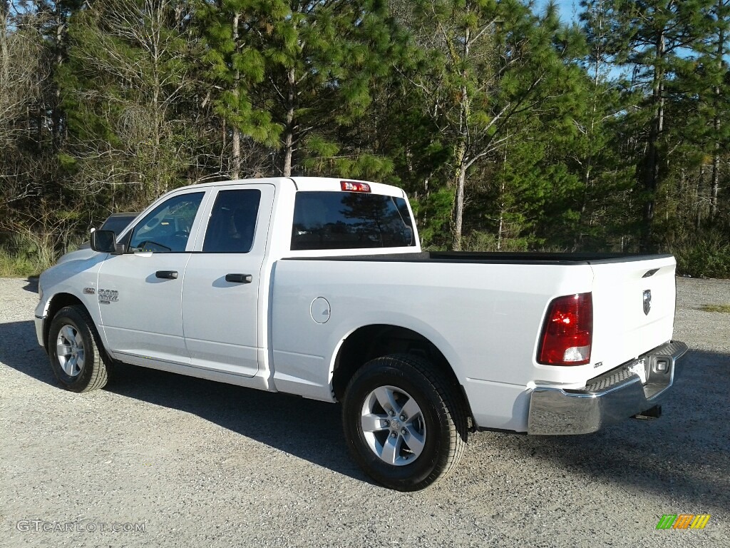 2019 1500 Classic Tradesman Quad Cab - Bright White / Black/Diesel Gray photo #3