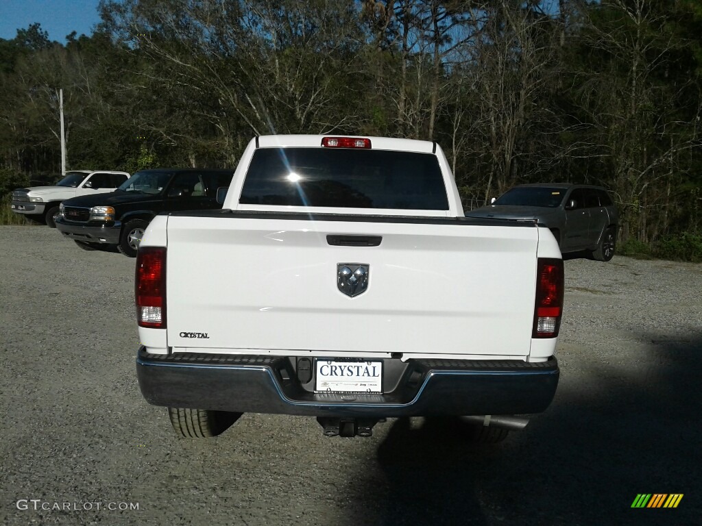 2019 1500 Classic Tradesman Quad Cab - Bright White / Black/Diesel Gray photo #4