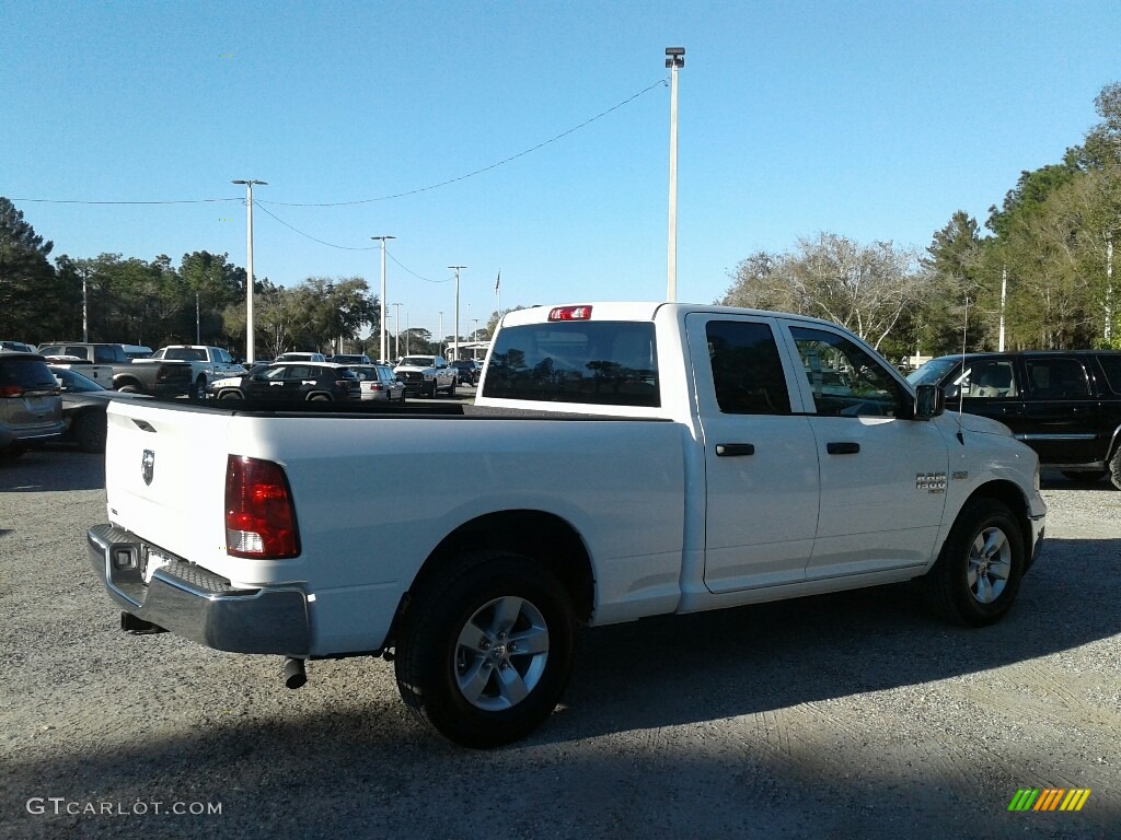 2019 1500 Classic Tradesman Quad Cab - Bright White / Black/Diesel Gray photo #5