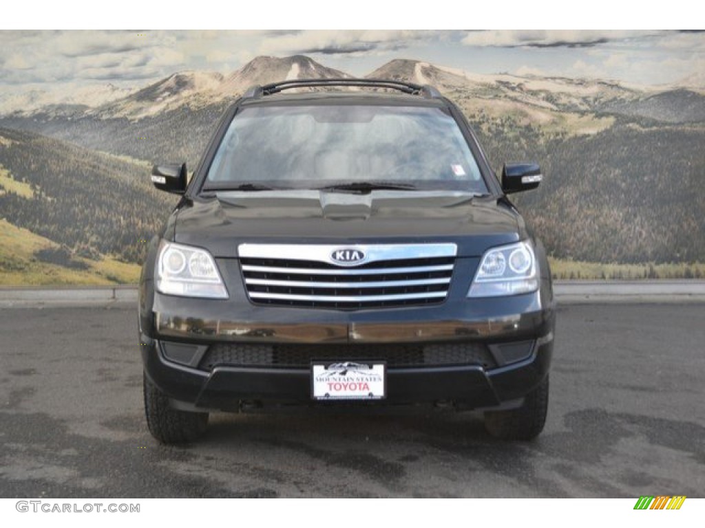 2009 Borrego LX V6 4x4 - Ebony Black / Black photo #4