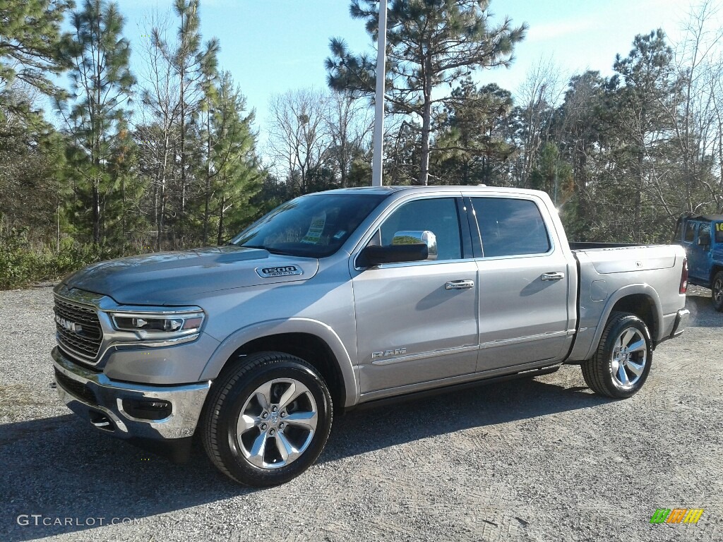 2019 1500 Limited Crew Cab - Billett Silver Metallic / Black photo #1