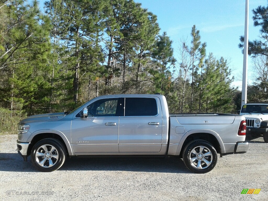 2019 1500 Limited Crew Cab - Billett Silver Metallic / Black photo #2