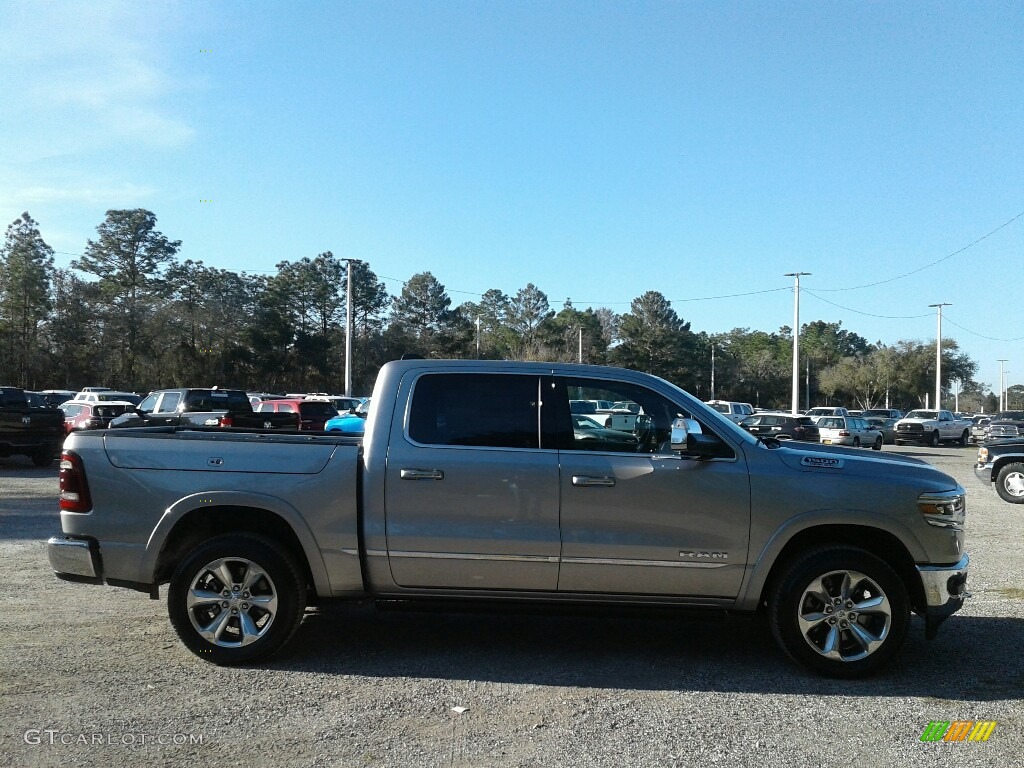 2019 1500 Limited Crew Cab - Billett Silver Metallic / Black photo #6