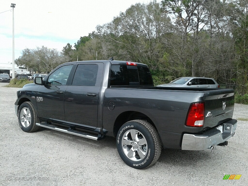 2019 1500 Classic Big Horn Crew Cab - Granite Crystal Metallic / Black/Diesel Gray photo #3