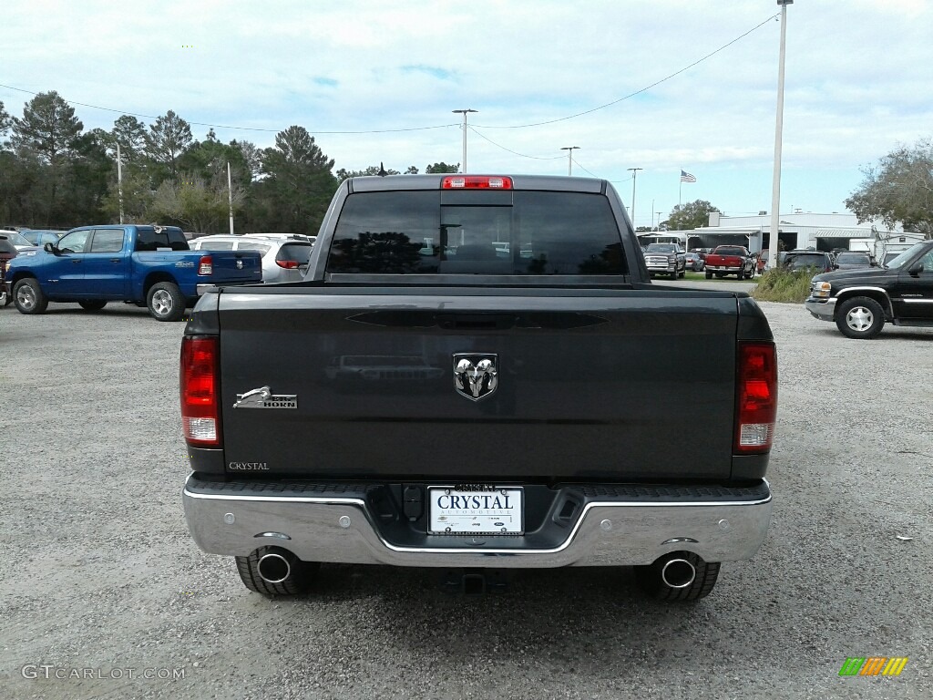 2019 1500 Classic Big Horn Crew Cab - Granite Crystal Metallic / Black/Diesel Gray photo #4