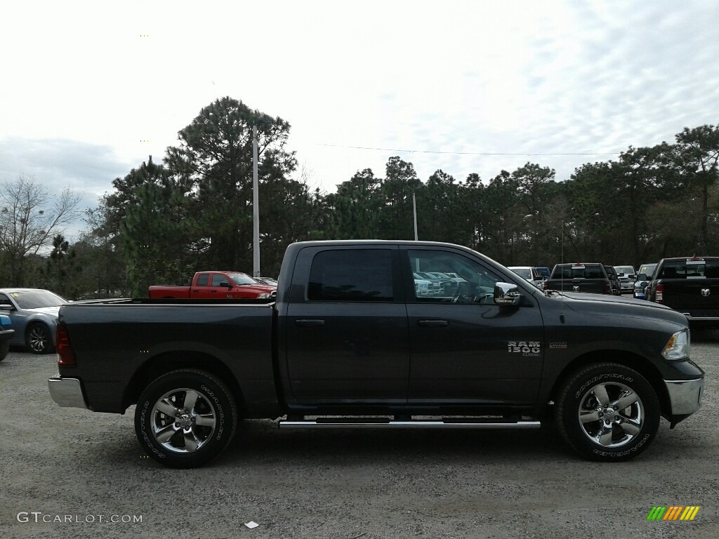 2019 1500 Classic Big Horn Crew Cab - Granite Crystal Metallic / Black/Diesel Gray photo #6