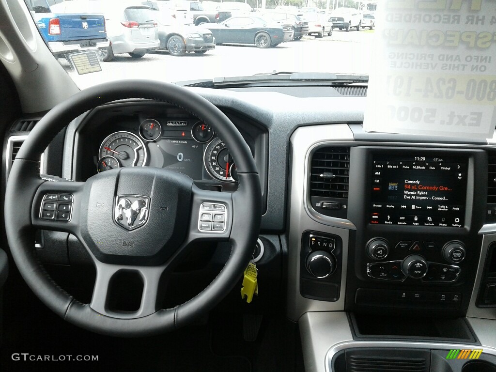 2019 1500 Classic Big Horn Crew Cab - Granite Crystal Metallic / Black/Diesel Gray photo #13