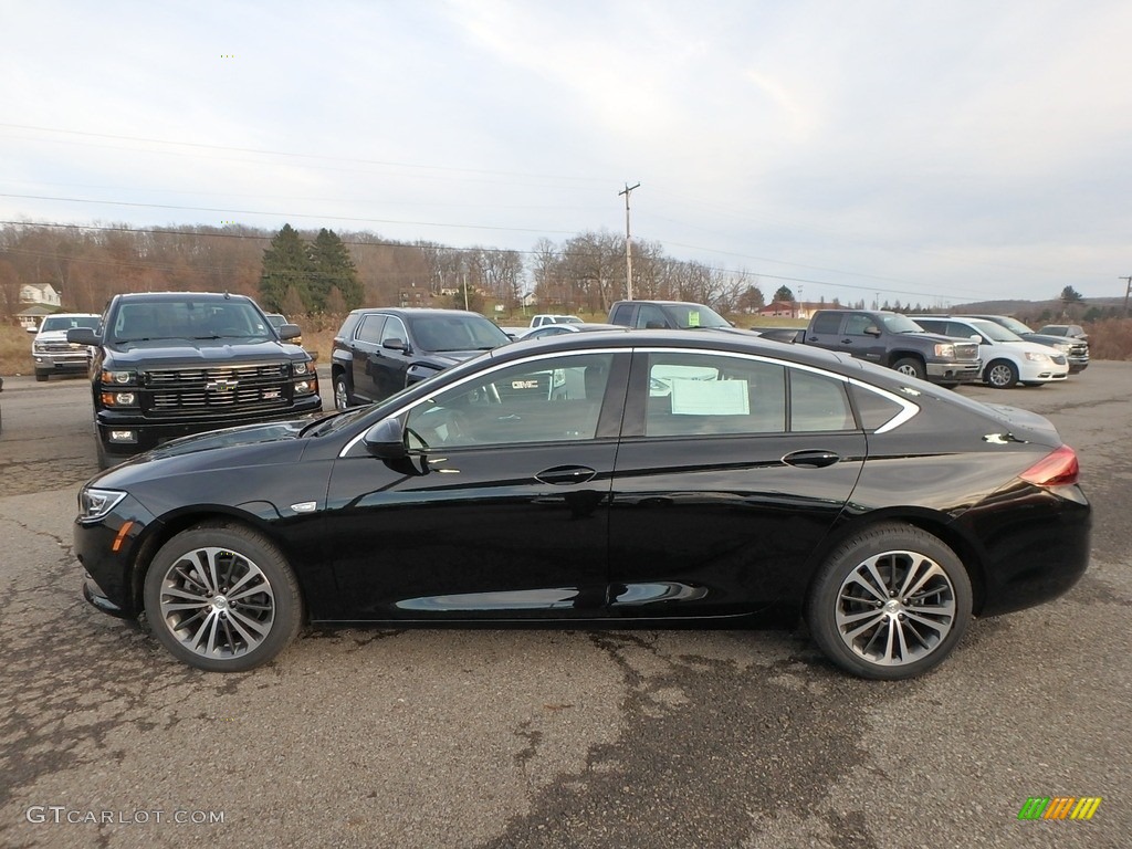 Ebony Twilight Metallic 2019 Buick Regal Sportback Essence AWD Exterior Photo #131484051